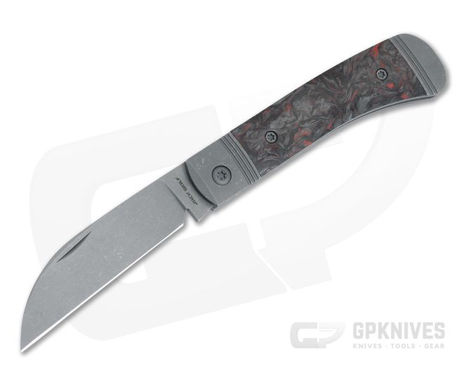 Jack Wolf Knives Venom Jack Dark Matter Red Fat Carbon