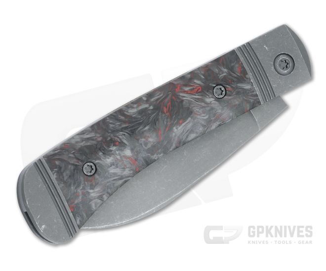 Jack Wolf Knives Venom Jack Dark Matter Red Fat Carbon