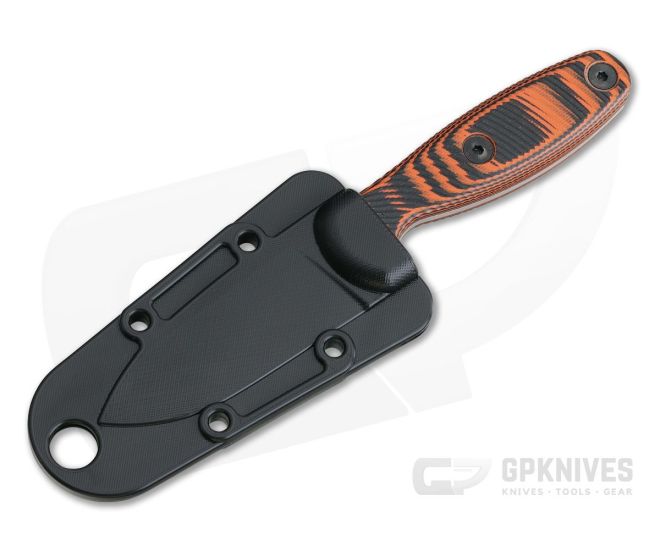 Couteau ESEE Xancudo Manche Orange/Black G10 Acier S35VN Made USA ESXAN2006 