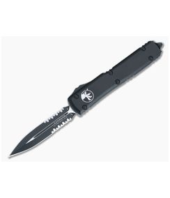 Microtech Ultratech Tactical Part Serrated D/E M390 OTF Automatic Knife 122-2T