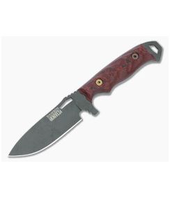 Dawson Knives Nomad Apocalypse Black Magnacut Red/Black G10