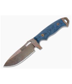 Dawson Knives Nomad Arizona Copper Magnacut Blue/Black G10