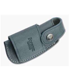LionSteel Blue Leather Sheath - Vertical/Horizontal