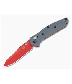 Benchmade 945RD-2401 Mini Osborne Gray G10 Red S90V Blade 
