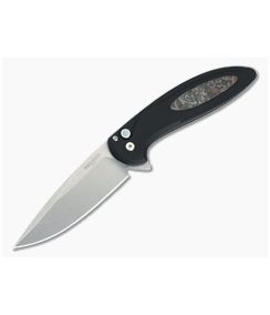 Protech Cambria 2 Flipper TechnoCarbo Red Inlay