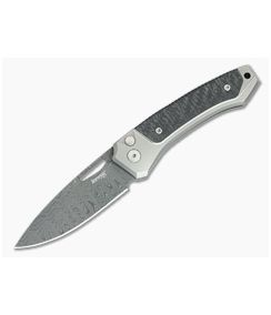 LionSteel Twain Gray Titanium & Damascus
