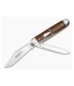クラッキィ Northfield #54 Jumbo Stockpen Jack - Brown Burlap Micarta