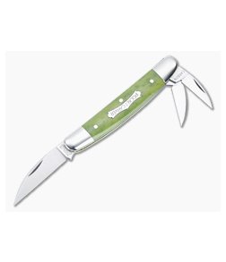 Great Eastern #62 Pocket Carver in Smooth Green Banana Bone