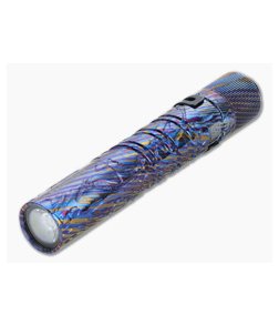 Olight i3T EOS LTD Titanium Damascus 180 Lumens AAA Slim Tail