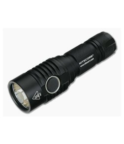 black rechargeable flashlight Police Security - Flashlight - Trac Tact R 1000 Lumen