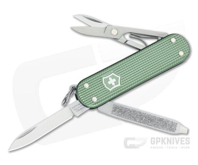Victorinox Classic SD Olive Green Alox 2017 Limited Edition