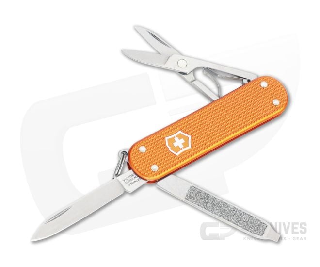 Victorinox Classic SD Tiger Orange Alox 2021 Limited Edition Swiss