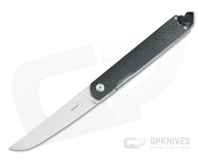 Boker Plus Nori 01BO891 VG10 Carbon Fiber Liner Lock Top Flipper