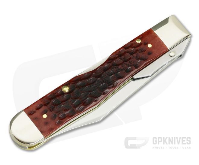 Case Cheetah Chestnut Jigged Bone Lock Back 07019 Knife for Sale