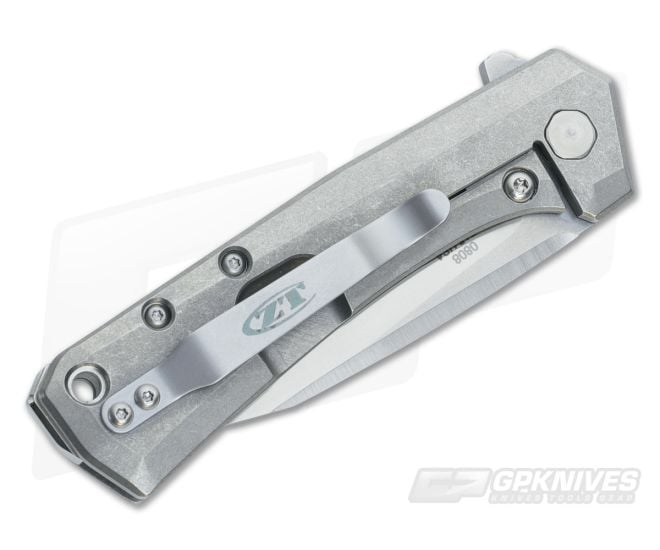 Zero Tolerance ZT 0808 Titanium Rexford Frame Lock Flipper Knife