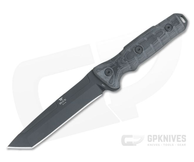 Buck GCK Tanto 0893BKS Sniper Grey Cerakote 5160 G10 Combat and