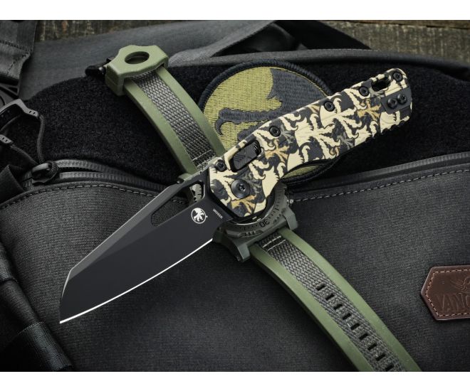 【ARS9】faded 北米版 タクリミノス mp1-006 Microtech MSI S/E - Claw Camo Polymer - Black Blade 210T-1PMCWC-Z4