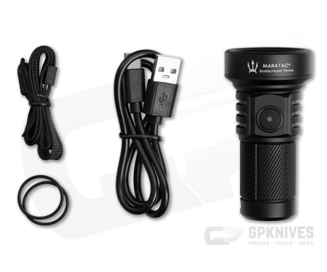 ちぃ【Mサイズ 2点】やきいも オーダー ライトBOX Maratac Stubby Hyper Throw 18350 Flashlight - 2000 Lumens