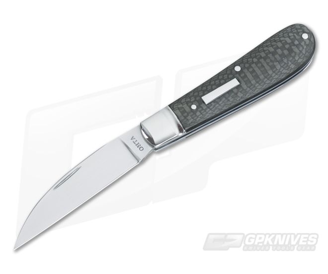 Hiroaki Ohta Custom #120 Sway Back Carbon Fiber Slip Joint Knife