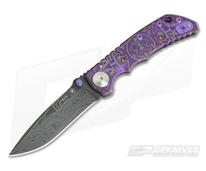 Spartan Harsey Folder Special Edition Purple Mayan Nichols