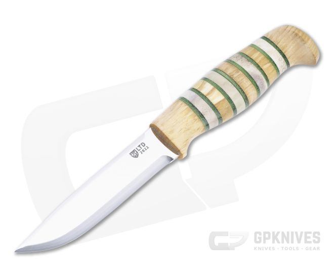 Helle Knives SE 2022 Limited Edition Stacked Antler Curly Birch