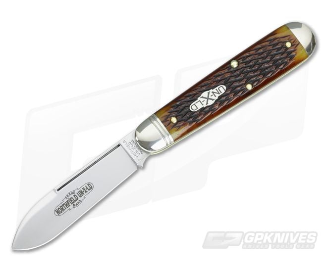 Northfield #78 American Jack Spear Blade Golden Brown Bone by