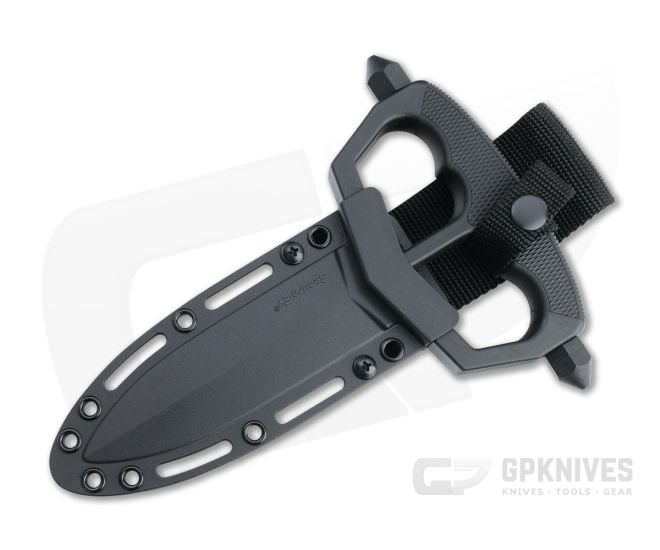Cold Steel Chaos Push Knife Black SK-5 Kray-Ex Fixed Blade Dagger