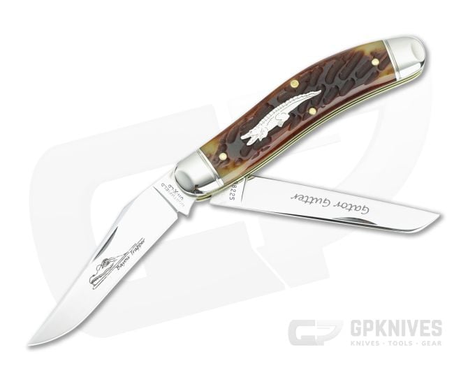 Northfield #88 Bayou Trapper - Antique Autumn Jigged Bone