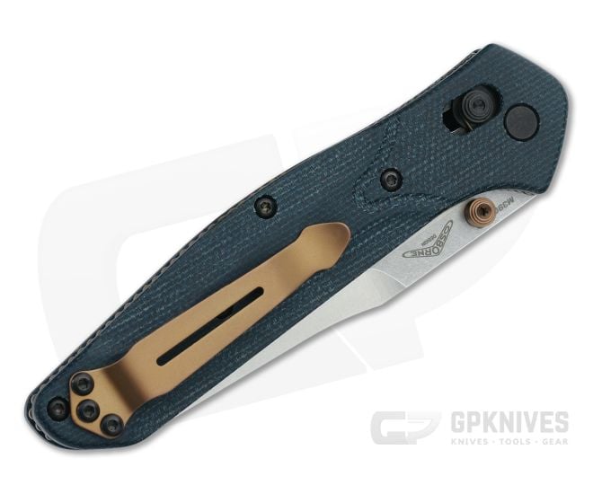 Benchmade 940-04 Osborne - Blue Denim Micarta - M390