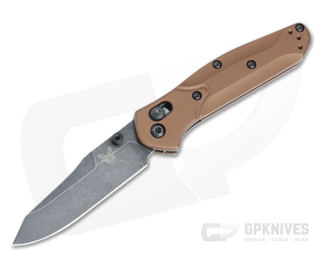 Benchmade 945BK-03 Mini Osborne Magnacut Burnt Copper Aluminum