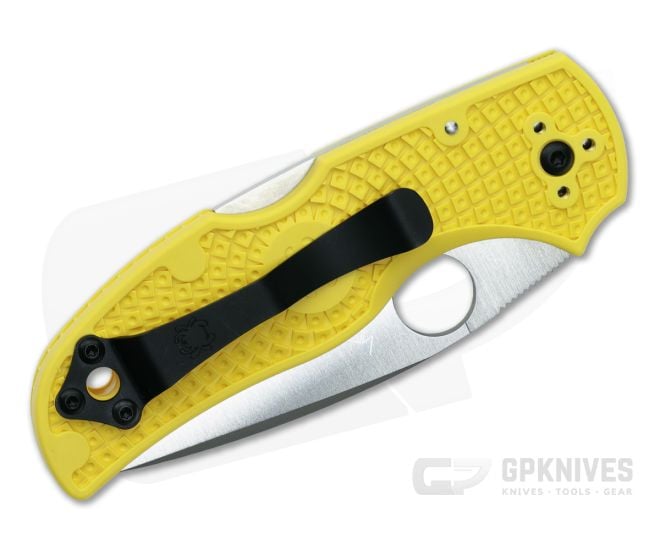 Spyderco Native 5 Salt MagnaCut Yellow Lightweight C41PYL5