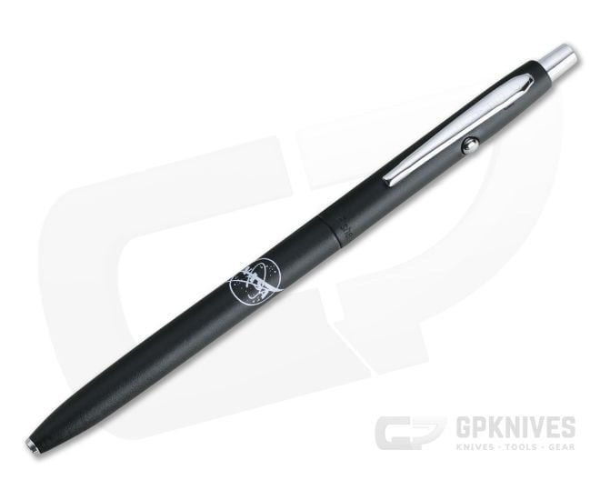 Fisher Space Pen Shuttle Space Pen Matte Black Chrome Accents and