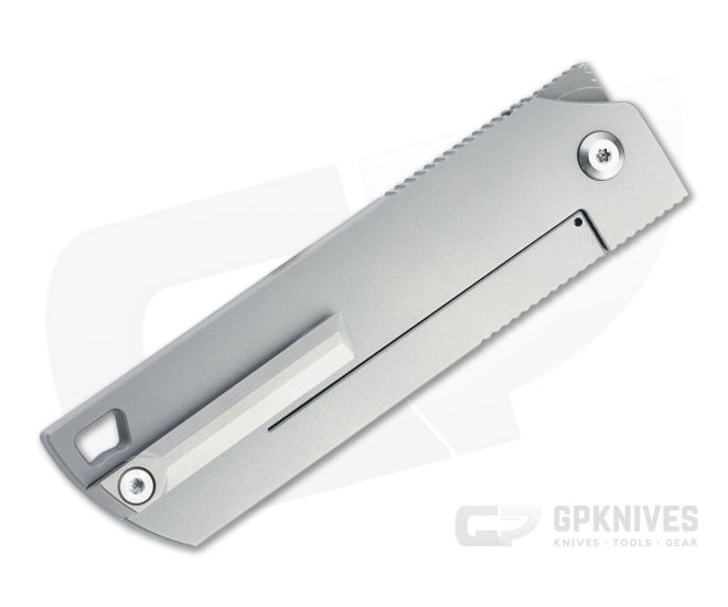 ライオーム、キッド、グラビティ、フロンティア、デカミッツ D Rocket Design MaximX Flipper Blasted M390 Titanium Frame Lock