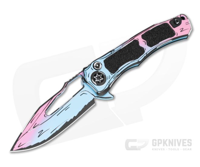 Heretic Wraith V4 Manual - Cotton Candy Cel Shade - Clip Point