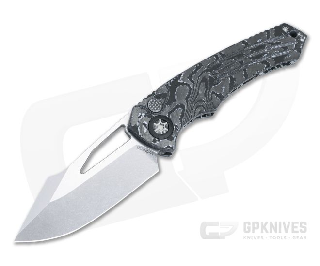 Heretic Pariah Manual White Camo Carbon Fiber Stonewash Magnacut