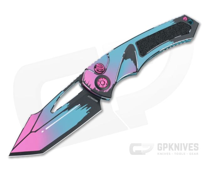 Heretic Pariah Manual Tanto Edge - Cel Shade Miami Vice