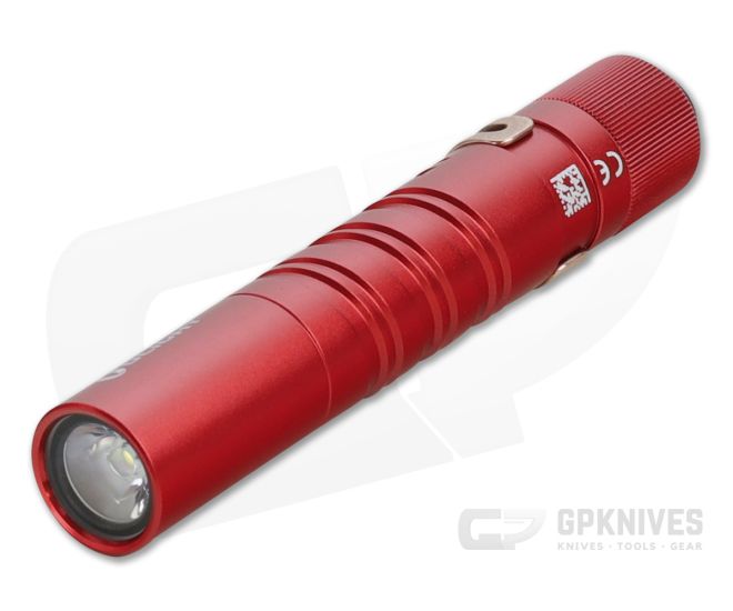 新品未使用 OLIGHT i3T EOS LIMITED EDITION レッド Olight i3T EOS Red Limited AAA 180 Lumen Slim EDC Tail Switch