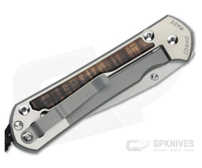 Chris Reeve Large Sebenza 31 - 2025 Annual - Koa Wood Inlays