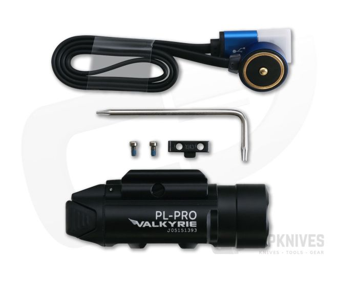 Olight PL-PRO Valkyrie Rechargeable Weapon Light – 1500/300 Lumens, Black