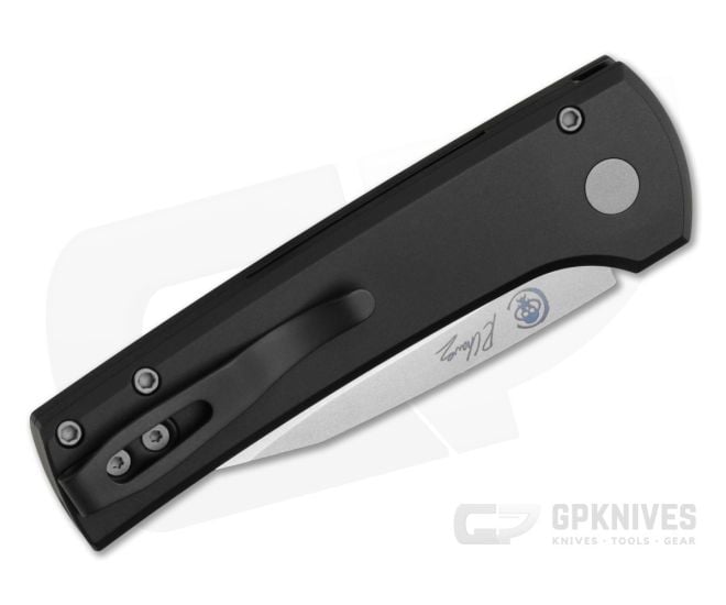 Protech Scapegoat Chaves Auto - Black Handle - Stonewash MagnaMax