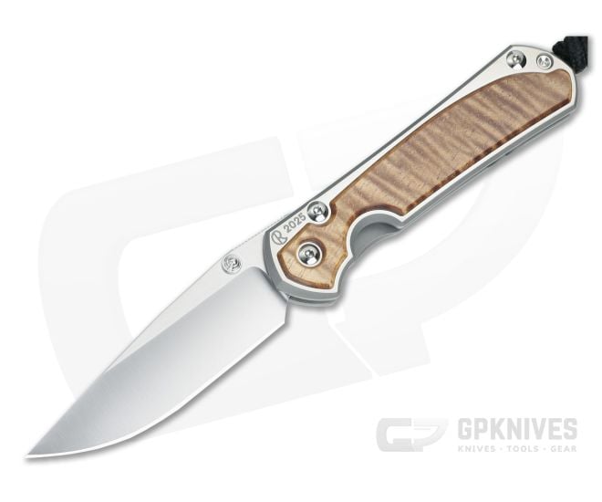 Chris Reeve Small Sebenza 31 - 2025 Annual - Koa Wood Inlays