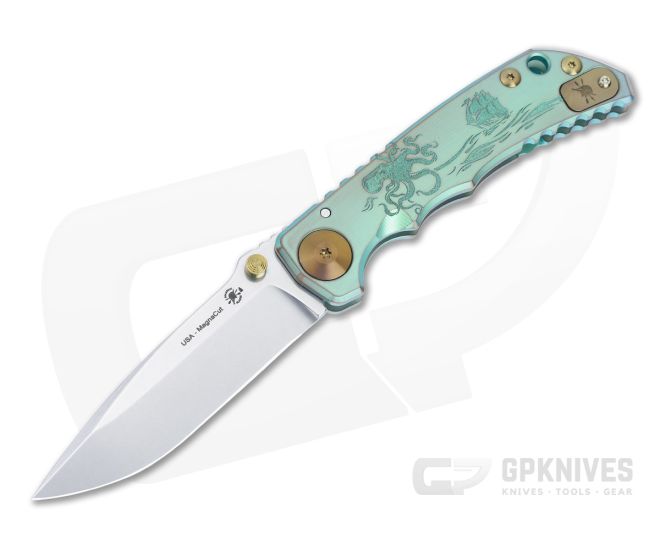 Spartan Harsey Folder MagnaCut Special Edition Green/Bronze Kraken