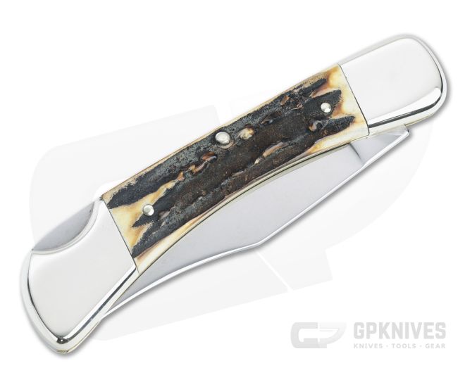 Zwilling J.A. Henckels Cutlery Vintage Stag Lockback Folding Knife