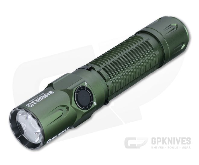 Olight Flashlights Warrior 3S 2300 Lumens Cool White Light with OD