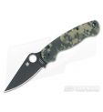 Spyderco Para Military 2 Black DLC S45VN Digital Camo G10