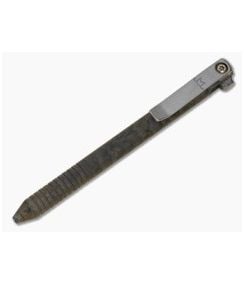 Maverick Customs Flipper Universal Pen Ringed Titanium Void Black Finish Dark Titanium Flipper EDC Pen - MAV-002 1