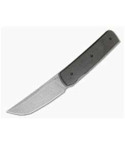 Boker Plus Mini Sanjo Green Canvas Micarta 14C28N Flipper Knife (3.07" Blade) 01BP0107 - BO-01BP0107 1