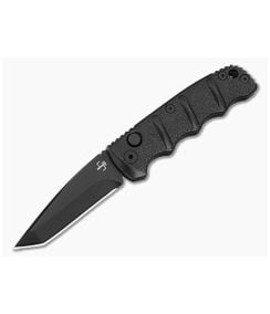 Boker Mini Kalashnikov Tanto Black Aluminum D2 Automatic Knife (2.52" Blade) - BO-01BP0149 1