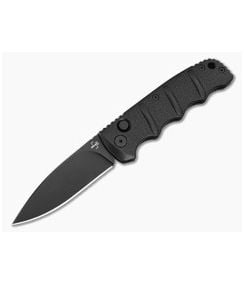Boker Kalashnikov Drop Point Black Aluminum D2 Black Coated Automatic Knife (3.35" Blade) 01BP0151 - BO-01BP0151 1
