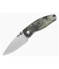TRM Neutron 2 Midnight Jungle G10 3D Lizard Skin MagnaCut Liner Lock Knife (3.00" Blade) - TRM-050 1